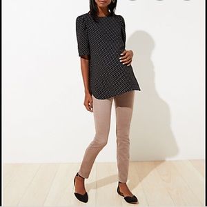 NWT LOFT Maternity Skinny Corduroy Pants